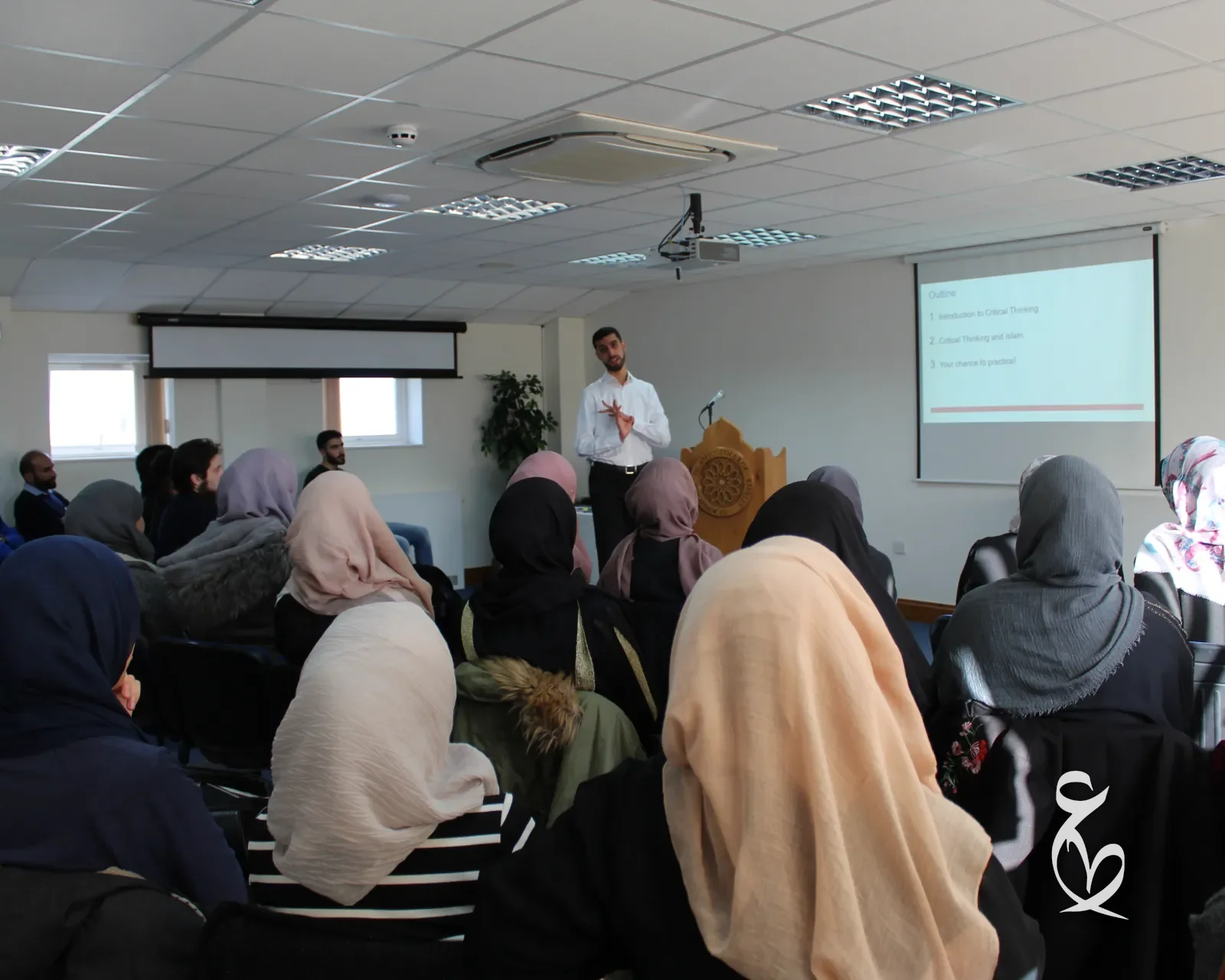 ATA students during a programme event