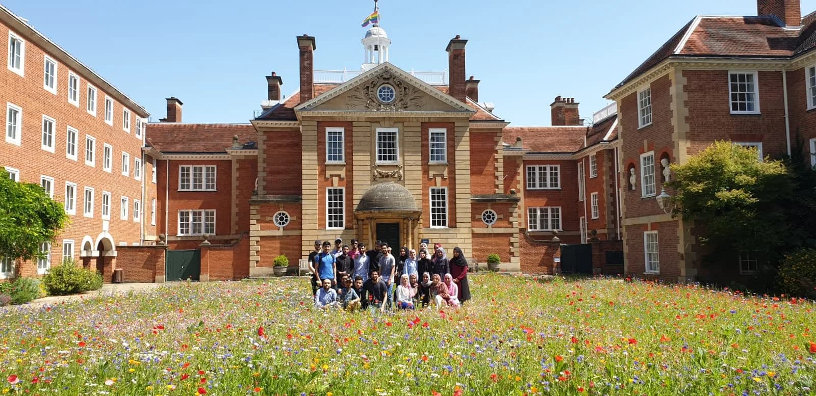 Students participating in an ATA programme event